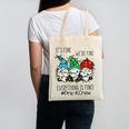 It's Fine We'Re Fine Gnome Pre-K Teacher Christmas Light For Men Women Canvas Tote Bag, trending gift It's Fine We'Re Fine Gnome Pre-K Teacher Christmas Light For Men Women Canvas Tote Bag, trending gift