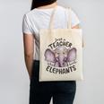 Just a Teacher Who Loves Elephants Elephant Lover Educator Canvas Tote Bag, trending gift Just a Teacher Who Loves Elephants Elephant Lover Educator Canvas Tote Bag, trending gift