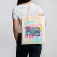 Kindergarten Is My Jam Cute Teacher Shirt 80's 90's Styl Canvas Tote Bag, trending gift Kindergarten Is My Jam Cute Teacher Shirt 80's 90's Styl Canvas Tote Bag, trending gift