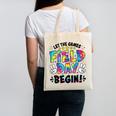 Let The Games Field Day Begin Tie Dye Adults Teacher Kids Canvas Tote Bag, trending gift