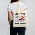 Little Miss Music Teacher Music Teacher Team Canvas Tote Bag, trending gift Little Miss Music Teacher Music Teacher Team Canvas Tote Bag, trending gift