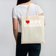 I Love Hot Teachers Canvas Tote Bag, trending gift I Love Hot Teachers Canvas Tote Bag, trending gift