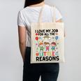 Love Job For Little Reasons Daycare Teacher Graphic Canvas Tote Bag, trending gift Love Job For Little Reasons Daycare Teacher Graphic Canvas Tote Bag, trending gift