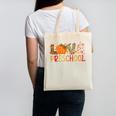 Love Preschool Happy Fall Thanksgiving Women Teacher Canvas Tote Bag, trending gift Love Preschool Happy Fall Thanksgiving Women Teacher Canvas Tote Bag, trending gift
