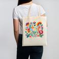 Maestra Flowers Spanish Teacher Cinco De Mayo Canvas Tote Bag, trending gift Maestra Flowers Spanish Teacher Cinco De Mayo Canvas Tote Bag, trending gift