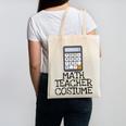 Math Teacher Costume Tshirt Halloween High School Calculator Canvas Tote Bag, trending gift