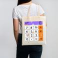 Math Teacher Halloween Costume Calculator Math Pun Canvas Tote Bag, trending gift