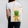 Math Teacher Hawaiian Shirts Pineapple Pi Day Symbol Canvas Tote Bag, trending gift