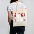 Math Teacher School So Happy I'm A Math Teacher Canvas Tote Bag, trending gift
