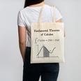 Nerdy Fundamental Theorem Of Calculus Math Teacher Geek Canvas Tote Bag, trending gift