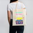 Nursery Rhymes Are My Jam 80s Retro Teachers & Students Kids Canvas Tote Bag, trending gift