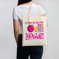 In October We Wear Pink Love Teacher Breast Cancer Awareness Canvas Tote Bag, trending gift In October We Wear Pink Love Teacher Breast Cancer Awareness Canvas Tote Bag, trending gift