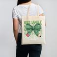 One Lucky Teacher Coquette Bow St Patricks Day Teacher Canvas Tote Bag, trending gift One Lucky Teacher Coquette Bow St Patricks Day Teacher Canvas Tote Bag, trending gift