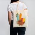 One Thankful Teacher Thanksgiving Turkey Peace Hand Sign Canvas Tote Bag, trending gift One Thankful Teacher Thanksgiving Turkey Peace Hand Sign Canvas Tote Bag, trending gift