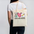 Peace Love Visuals Special Education Teacher Dream Team Canvas Tote Bag, trending gift