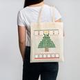 Pi Tree Christmas Math Teacher Ugly Sweater Men Women Kids Canvas Tote Bag, trending gift