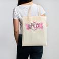 Pink Ghost Teach Halloween Teacher In Spooky Season Canvas Tote Bag, trending gift