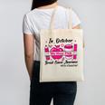 Pre-k Teacher In October We Wear Pink Breast Cancer Canvas Tote Bag, trending gift