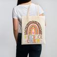 Preschool Crew Cute Leopard Rainbow Back To School Teachers Canvas Tote Bag, trending gift Preschool Crew Cute Leopard Rainbow Back To School Teachers Canvas Tote Bag, trending gift