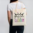 Queen Of My Classroom Colorful Teacher For Men Women Canvas Tote Bag, trending gift Queen Of My Classroom Colorful Teacher For Men Women Canvas Tote Bag, trending gift