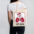 Retro All Done Christmas Special Ed Teacher Team Santa Women Canvas Tote Bag, trending gift Retro All Done Christmas Special Ed Teacher Team Santa Women Canvas Tote Bag, trending gift