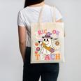 Retro Floral Ghost Trick Or Teach Groovy Teacher Halloween Canvas Tote Bag, Groovy Teacher Gifts, trending gift Retro Floral Ghost Trick Or Teach Groovy Teacher Halloween Canvas Tote Bag, Groovy Teacher Gifts, trending gift