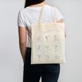 Retro Halloween Kindergarten Teacher Skeleton Trick Or Treat Men Women Kids Canvas Tote Bag, trending gift