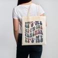 Retro IT'S ME Hi I'm The TEACHER Groovy Testing Squad Pink Canvas Tote Bag, Groovy Teacher Gifts, trending gift Retro IT'S ME Hi I'm The TEACHER Groovy Testing Squad Pink Canvas Tote Bag, Groovy Teacher Gifts, trending gift