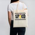 Retro SPED Teacher Pencil Lightning Bolt Back To School Canvas Tote Bag, trending gift