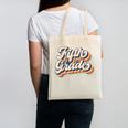Retro Sunset Fifth Grade Teacher & Student Back To School Canvas Tote Bag, trending gift