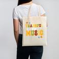Retro Thankful For Music Floral Music Teacher Thanksgiving Men Women Canvas Tote Bag, trending gift Retro Thankful For Music Floral Music Teacher Thanksgiving Men Women Canvas Tote Bag, trending gift