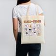 Retro Trick Or Treat Halloween Special Education Teacher Canvas Tote Bag, trending gift