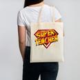 Super Teacher Superhero Back To School Teacher's Canvas Tote Bag, Super Teacher Gifts, trending gift