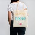 Surprise I'm Your Teacher Today Women Substitute Teacher Canvas Tote Bag, trending gift