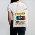 I Survived 67 Days Of School 67 Teacher Squad Matching Canvas Tote Bag, trending gift I Survived 67 Days Of School 67 Teacher Squad Matching Canvas Tote Bag, trending gift