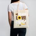 TEACH LOVE INSPIRE Teacher Sunflower Appreciation Canvas Tote Bag, trending gift TEACH LOVE INSPIRE Teacher Sunflower Appreciation Canvas Tote Bag, trending gift