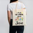 I Teach Tiny Humans About Jesus Sunday School Teacher Canvas Tote Bag, trending gift