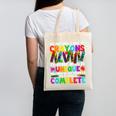 Teacher We Are Like A Box Of Crayons Back To School Canvas Tote Bag, trending gift Teacher We Are Like A Box Of Crayons Back To School Canvas Tote Bag, trending gift