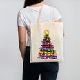 Teacher Crayon Christmas Tree Lights Student School Xmas Canvas Tote Bag, trending gift Teacher Crayon Christmas Tree Lights Student School Xmas Canvas Tote Bag, trending gift