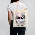 In My Teacher Era Groovy Tie Dye Back To School Cute Teacher Canvas Tote Bag, Groovy Teacher Gifts, trending gift
