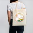 Teacher-Saurus Dinosaur Teacher Design T-Rex Design Canvas Tote Bag, trending gift