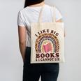 Teacher-TShirt I Like Big Books & I Cannot Lie Reading For Women Canvas Tote Bag, trending gift
