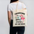 Teachermingo Like A Normal Teacher Only More Fabulous Canvas Tote Bag, trending gift
