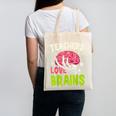 Teachers Love Brains Skeleton Halloween Teacher Funny Canvas Tote Bag, trending gift Teachers Love Brains Skeleton Halloween Teacher Funny Canvas Tote Bag, trending gift