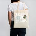Teachers Love Brains Zombie Halloween Hilarious Canvas Tote Bag, trending gift Teachers Love Brains Zombie Halloween Hilarious Canvas Tote Bag, trending gift