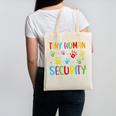 Tiny Human Security Preschool Childcare Teacher Babysitters Canvas Tote Bag, trending gift