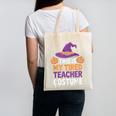 This Is My Tired Teacher Costume Halloween Canvas Tote Bag, trending gift