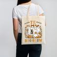 TK Boo Crew Preppy Halloween Floral Ghost TK Teacher Team TK Canvas Tote Bag, trending gift