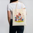 Turkey Reading Books Fall Season Thanksgiving Teacher Book Canvas Tote Bag, trending gift Turkey Reading Books Fall Season Thanksgiving Teacher Book Canvas Tote Bag, trending gift
