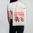 Twinning With My Para Teacher Matching Paraprofessional 70s For Men Women Canvas Tote Bag, trending gift Twinning With My Para Teacher Matching Paraprofessional 70s For Men Women Canvas Tote Bag, trending gift